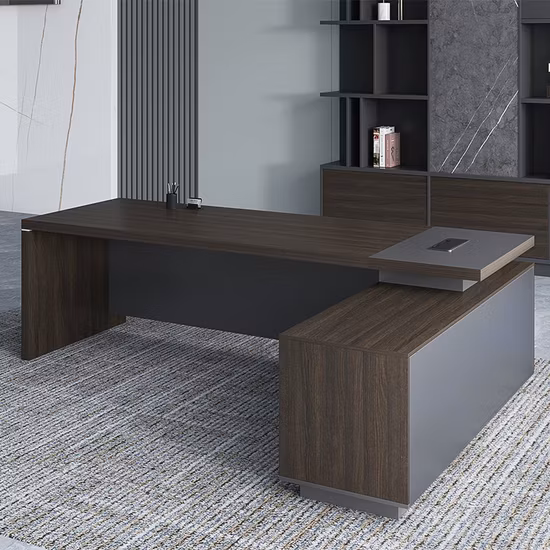 中国の卸売市場ゲームエグゼクティブコンピュータ研究スマートホームモダンな木製家具テーブルオフィスデスク