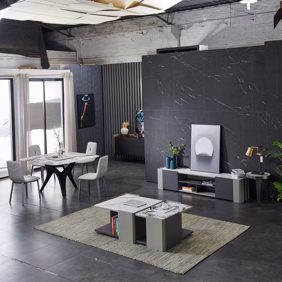 モダンで豪華なサイドティーテーブルリビングルーム家庭用家具オフィスダイニングテレビスタンドセンターコーヒーテーブル